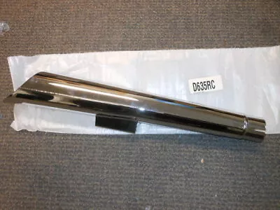 Vance & Hines Rear Slash Cut Chrome Exhaust Muffler W/ Removable Baffle D635RC • $149.99