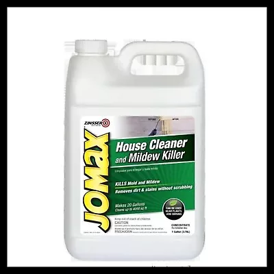 1 Gal Zinsser Jomax Liquid Concentrate House Cleaner & Mildew Killer 60101 • $35.81