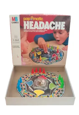 1986 Headache Milton Bradley Pop-O-Matic  Game ~ Vintage ~ Complete  • $20