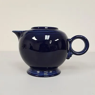 Vintage Fiesta Fiestaware Teapot Cobalt Blue Homer Laughlin No Lid • $24.95