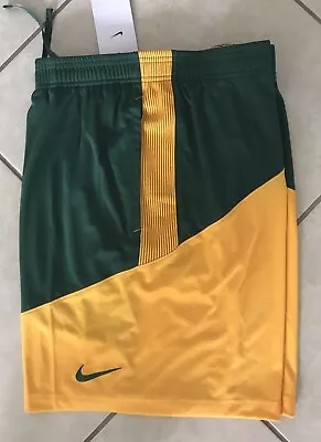 Nike Green Bay Packers NFL Sideline Shorts Men L Coach Staff Dri-fit Dj5125-342 • $44