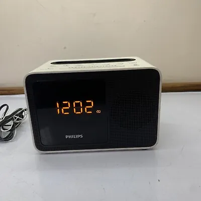 Philips  AJT5300W/79 Alarm Clock FM Radio Bluetooth • $29.99