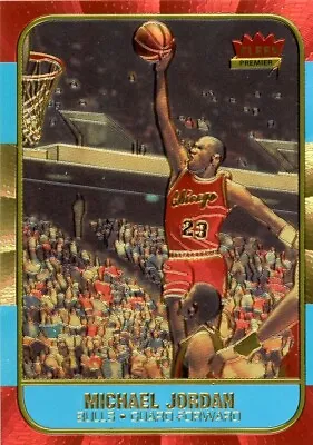 1997-00 23KT Gold Card Fleer Reprints Rookies- Michael Jordan- Chicago Bulls • $24.99