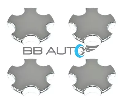 $74.95 • Buy NEW Set Of 4 Chrome Wheel Hub Center Caps For 2000-2004 Chevrolet Corvette Z06