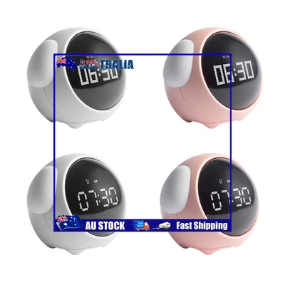 $23.59 • Buy Kids Alarm Clock Time To Wake Children Sleep Trainer With Facial Expressions AU