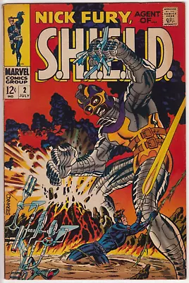 Nick Fury Agent Of SHIELD #2 Marvel Comics 1968 FN 6.0 Jim Steranko • $30