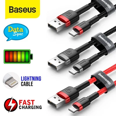 $7.99 • Buy Baseus USB To IP Charger Cable Data Cord For Apple IPhone 14 13  IPad 0.5M 1M 2M