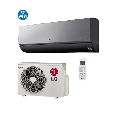 LG Air Conditioning Art Cool Mirror High Wall System 20m² Area 2.5Kw 9000Btu • £1116.49