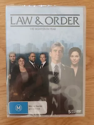 Law And Order : Season 18 (DVD 2008) • $12.98