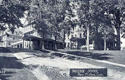 NEW MILFORD CT - Ingleside School Postcard • $7.87