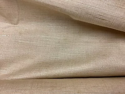 Zoffany Fabrics Natura Beige Gold Trevira W140cms 4.9 Metres @£35 Per Metre • £35