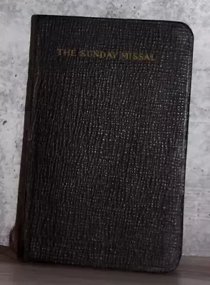 CATHOLIC SUNDAY MISSAL FATHER LASANCE 1928 PRAYER BOOK Liturgy  Mass ET41724 • $49.99