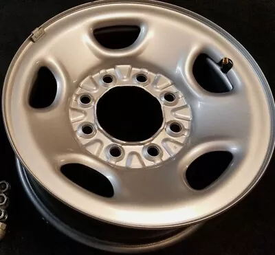 1 × OEM Chevy Express Silverado Suburban GMC Savana Sierra 8 Lug 16  Steel Wheel • $92.88