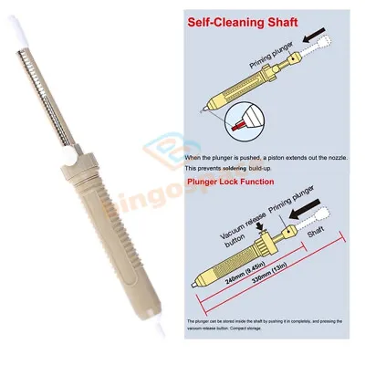 $6.25 • Buy Manual Solder Desoldering Vacuum Suction Pen Pump Suckertin Tin Extractor