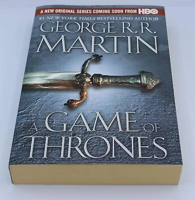 A Song Of Ice And Fire: Book One By George R. R. Martin (2002 Trade Paperback) • $3.31