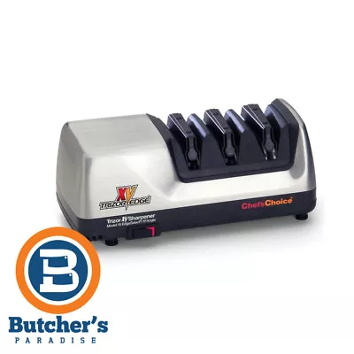 Chef's Choice 15 Trizor XV Electric Knife Sharpener Grey Silver • $439