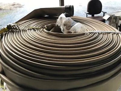 6  Discharge Water Pump Hose Industrial Duty Military Spec 500' Roll Lay Flat • $2985