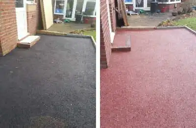 Paintmaster (red) Tarmac Driveway Colour Restorer Excellent Paint Coverage • £84.99