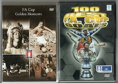 £2.25 • Buy 100 Best FA Cup Goals & FA Cup Golden Moments. DVDS X 2.