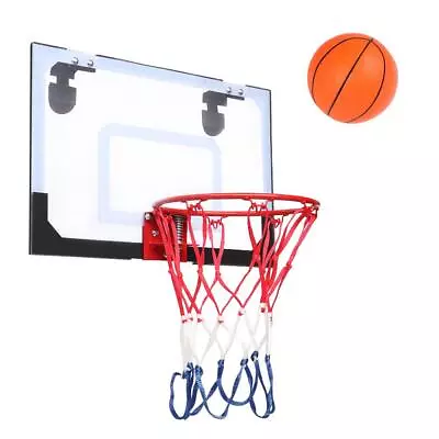 Mini Wall Mounted Basketball Hoop Over The Door Hanging Polyethylene Backboard • $23.59