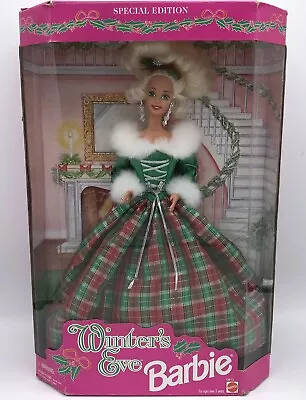 Barbie Winter’s Eve Special Edition Plaid #13613 1994 Mattel Not Played With • $11.99