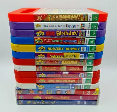 The Wiggles Lot Of 14 DVD Bundle Set 14-Discs PAL Region 4 - Free Postage • $68.95