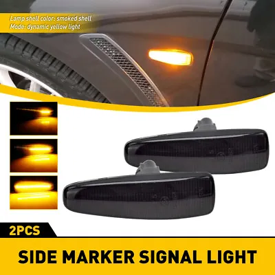 FOR 2011-2021 Mitsubishi Outlander Sport AMBER SEQUENTIAL LED FENDER SIDE LIGHTS • $15.19