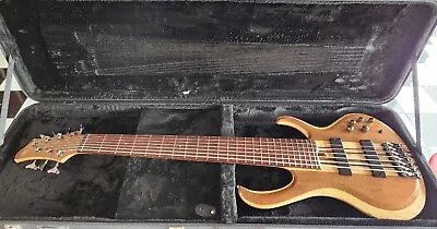 Ibanez 7-String Electric Bass Guitar - Natural (BTB747 ) • $950