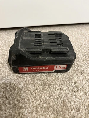 £9.99 • Buy Metabo 14.4v 1.5Ah Lithium Battery