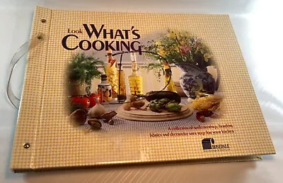 VTG Vinyl Wallpaper Sample Book Rosedale “Look What's Cooking Kitchen/Vegetables • $24