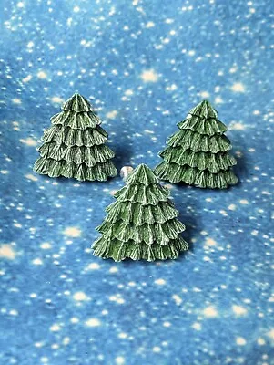 Three Christmas Tree Drawer Cabinet Pulls Cabin Furniture • $9.75