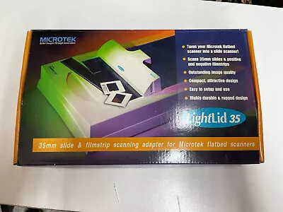 Microtek LightLid 35 - 35mm Slide And Filmstrip Scanning Adapter Slide Scanner • $14.95