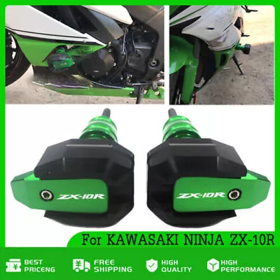 8mm Sliders Crash Pads Protector For KAWASAKI NINJA ZX10R Engine Accessories • $45.99