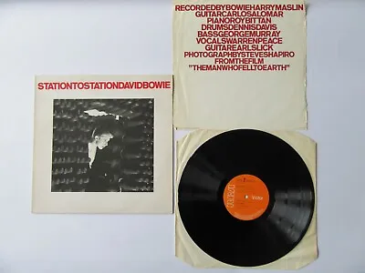 David Bowie STATION TO STATION 1976 UK LP 1st 1E / 2E Excellent • £39