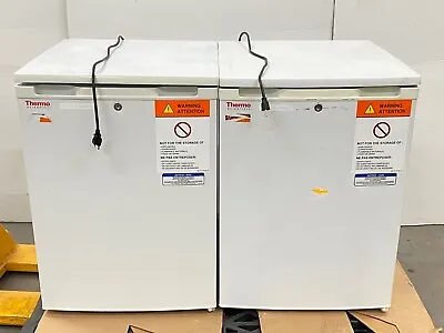 2 Pcs. Thermo Scientific 05LFEETSA Value Undercounter Lab Freezer 5.0 Cu. Ft. • $999.95