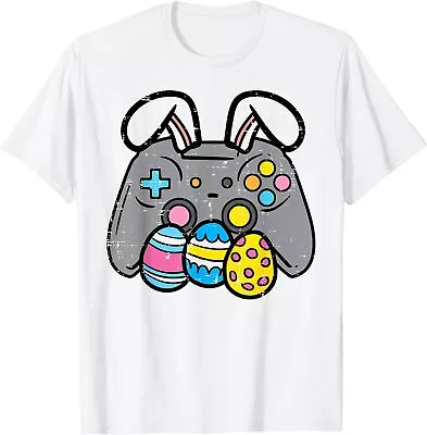 Easter Video Game Bunny Eggs Gaming Gamer Design Unisex T-Shirt • $19.99