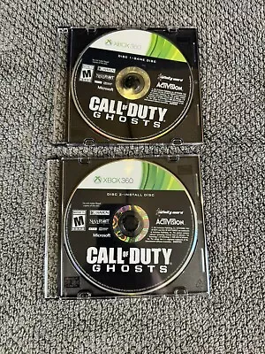 Xbox 360 - Call Of Duty Ghost - Disc 1 And 2 ONLY • $12.95