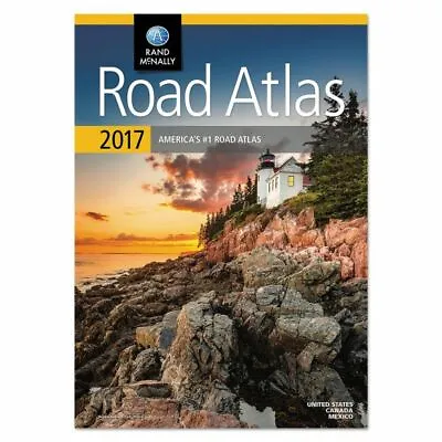 Rand McNally 2017 Road Atlas America's #1 United States Canada Mexico • $8.99