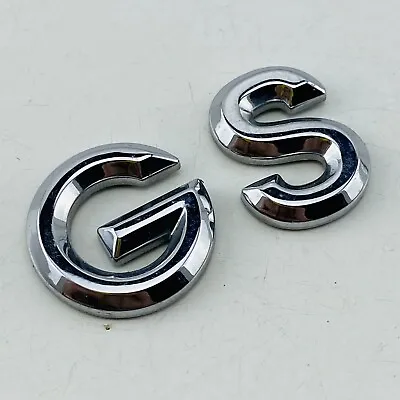 03-11 Mercury Grand Marquis GS Emblem Badge Logo Letters Trunk Rear Chrome D40 • $10