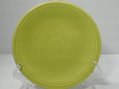 Vintage Fiesta Chartreuse Green Saucer Dish Plate 6  Fiestaware Homer Laughlin  • $14.99