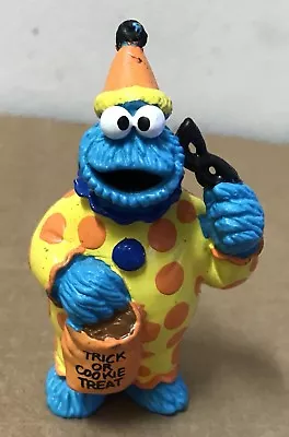 Cookie Monster Halloween Applause Trick Or Treat Figure PVC Vtg Sesame Street • $16