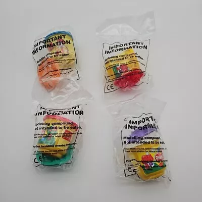 Play Doh Monster Moulds Full Set Mcdonalds Happy Meal Toys 1997 Sealed • £9.99