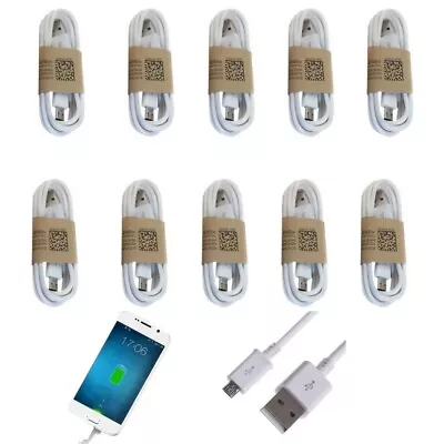 10Pcs/Lot Micro USB Charger Fast Charging Cable Cord For Android Cell Phone • $8.50