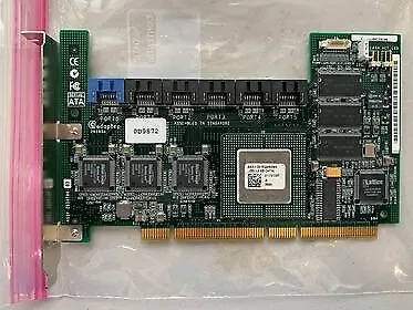 Dell Adaptec 6-Port SATA RAID Controller PCI-X Card XD084 PD637 AAR-2610SA 64MB • $21.60