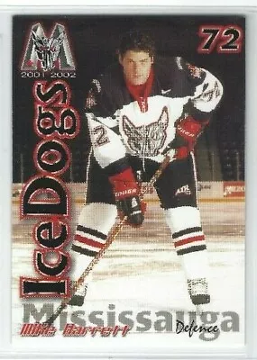 2001-02 Mississauga Icedogs (OHL) Mike Barrett • $2