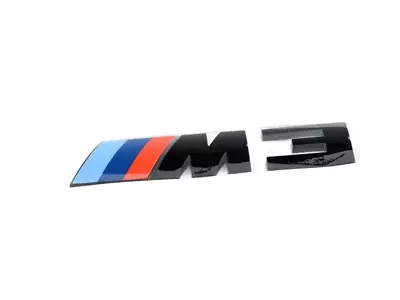 Genuine BMW M3 Black Badge Trunk Emblem M3 E90 E92 E93 • $99.99