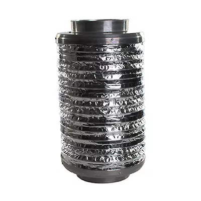 Silencer 6  150mm Growlush 500mm For Grow Tent Ventilation Duct Extractor Fan • £30.16