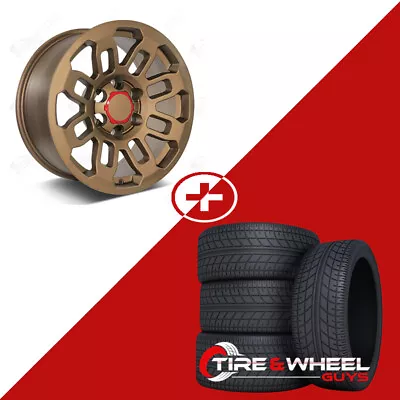 17  Matte Bronze Wheels W/Tires Fits Toyota Tacoma 4Runner FJ Cruiser • $1349