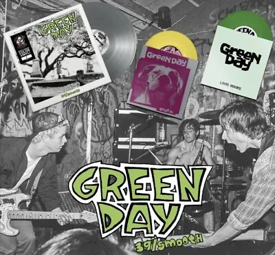 Green Day 39/Smooth 39 / Smooth Silver Color Vinyl LP + 7  X/3000 In Hand • $94.99