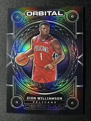 2022-23 Obsidian Zion Williamson Orbital #/99 Pelicans • $9